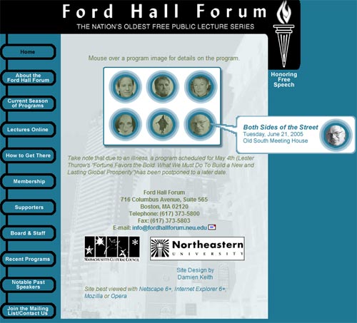 Ford Hall Forum image